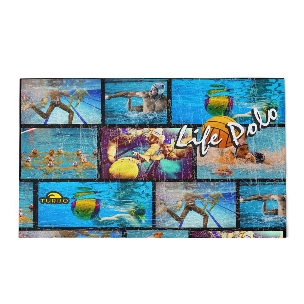 Toalla Algodon-Microfibra (145 X100) Player Waterpolo Italia