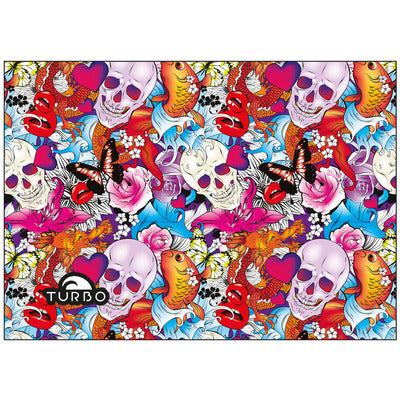 SERVIETTE COTON-MICROFIBRE (145  x100) HALLO