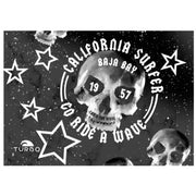 Ręcznik Bawełna-Mikrofibra (145 X100) Surfer Skull