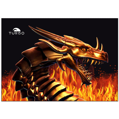 ACCESSOIRES DE NATATION. SERVIETTE COTON-MICROFIBRE (145  x100) DRAGON FIRE