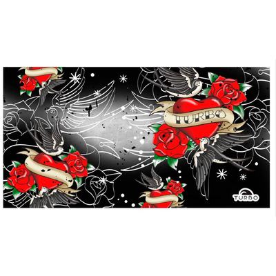 ACCESSOIRES DE NATATION. SERVIETTE COTON-MICROFIBRE (145  x100) SWALLOW