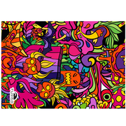Toalla Algodon-Microfibra (145 X100) Crazy Jungle