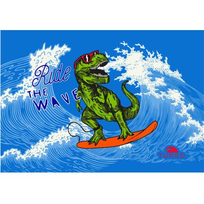 Toalla Algodon-Microfibra (145 X100) Dino Wave