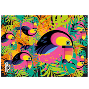 SERVIETTE COTON-MICROFIBRE (145  x100) TUKITUKI
