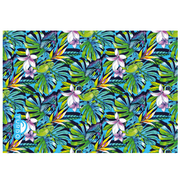 Handdoek Katoen-Microvezel (145 X100) Jungle Vogel