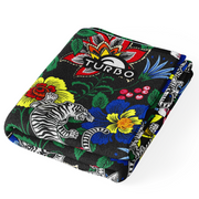 Toalla Algodon-Microfibra (145 X100) Flowers And Tigers