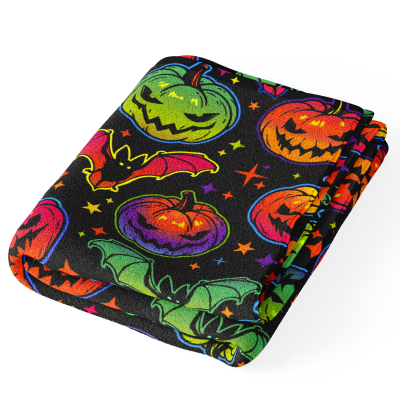 Badetücher für den Pool. Handtuch Baumwolle-Mikrofaser (145 X100) Mehl Halloween