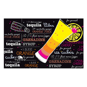 Asciugamano Cotone-Microfibra (145 X100) Tequila Ciliegia