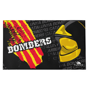 SERVIETTE COTON-MICROFIBRE (145  x100) BOMBERS CATALUNYA HAT