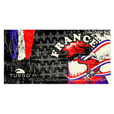 TOWEL COTTON-MICROFIBER (145  x100) FRANCE COQ VINTANGE