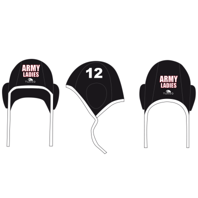 CUSTOM WATERPOLO CAPS LADIES (SINGLE) CLUB ARMY