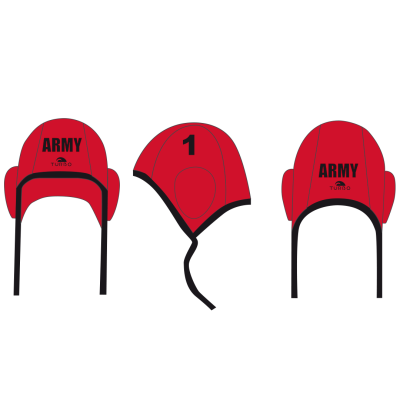 Army Club. Custom Waterpolo Caps Men (Set) Club Army