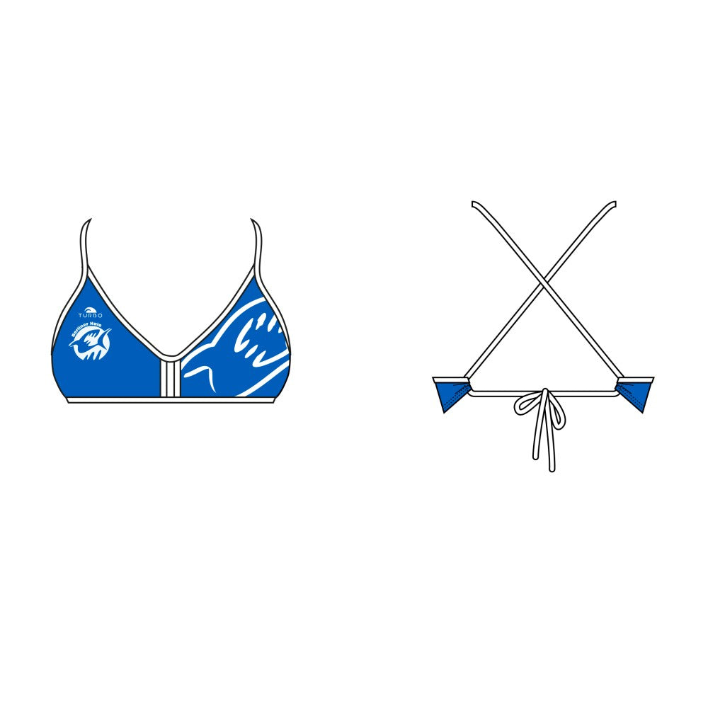 SSV Berliner Haie. Part superior de bikini Custom infantil Berliner Haie