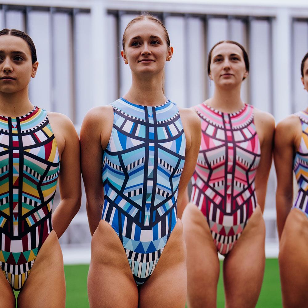 Fato de Banho Artística Hy002 Lycra