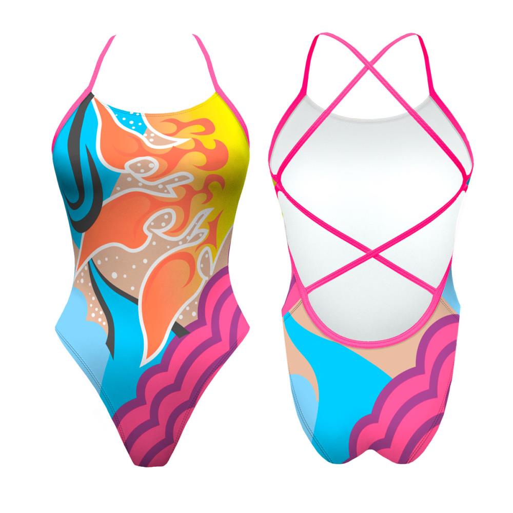 Badeanzug Artistica S007 Lycra