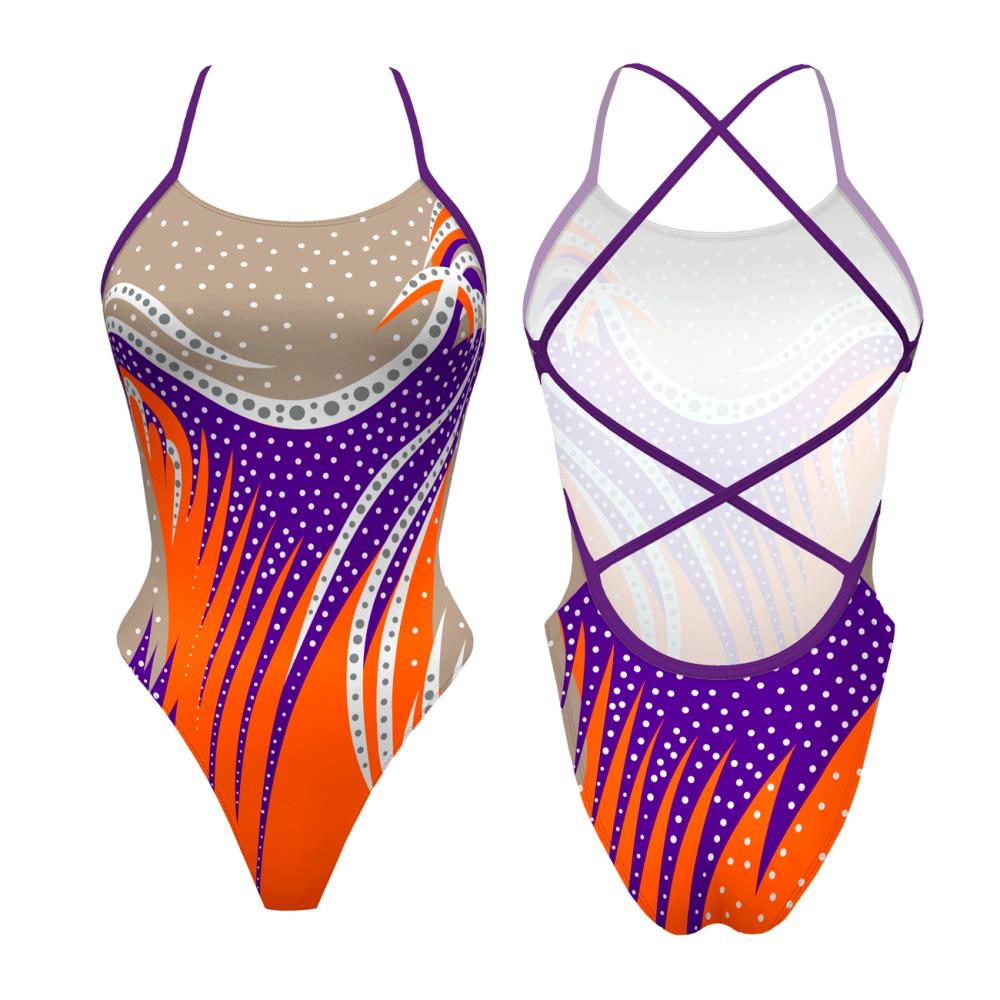 Compra Fato de banho de natação artística S049 Lycra